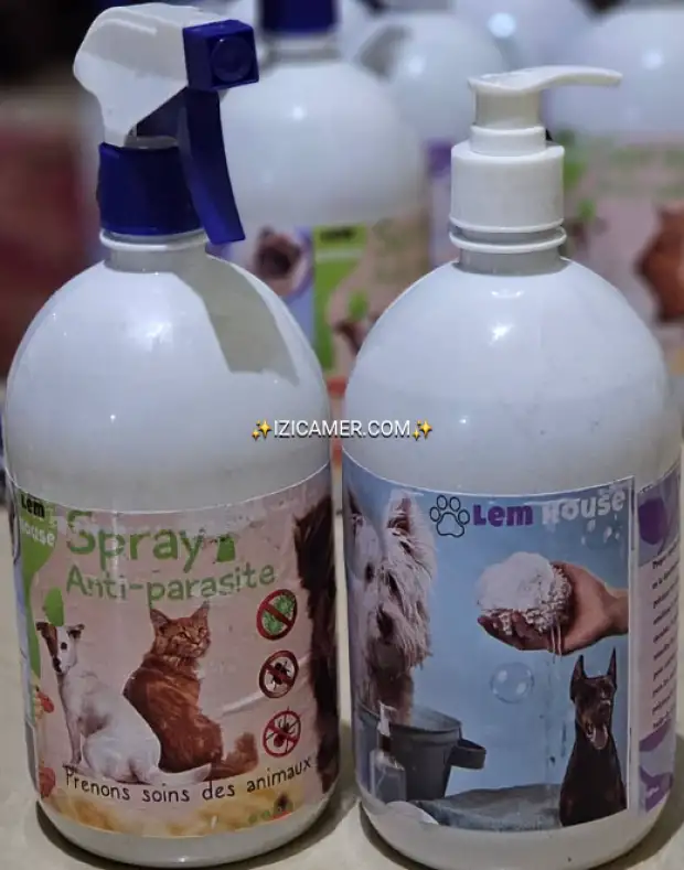 ✨ NOUVEAU ! Shampooing et Spray Anti-Parasites pour Chiens ✨Découvrez notre duo incontournable