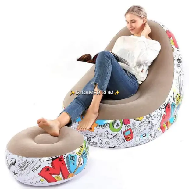 min chaisse de salon gonflable