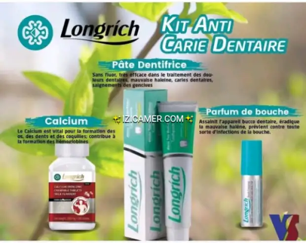 Pack anti carie dentaire